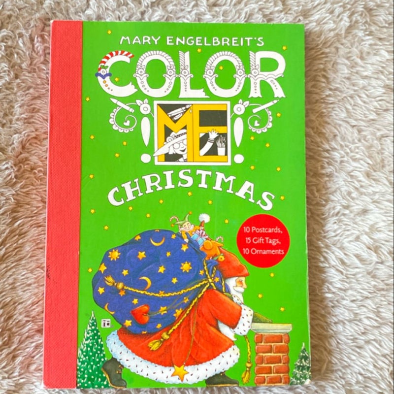 Mary Engelbreit's Color ME Christmas Book of Postcards