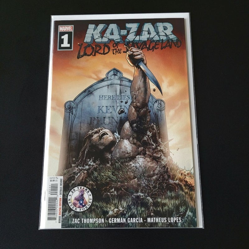 Ka-Zar: Lord Of The Savageland #1