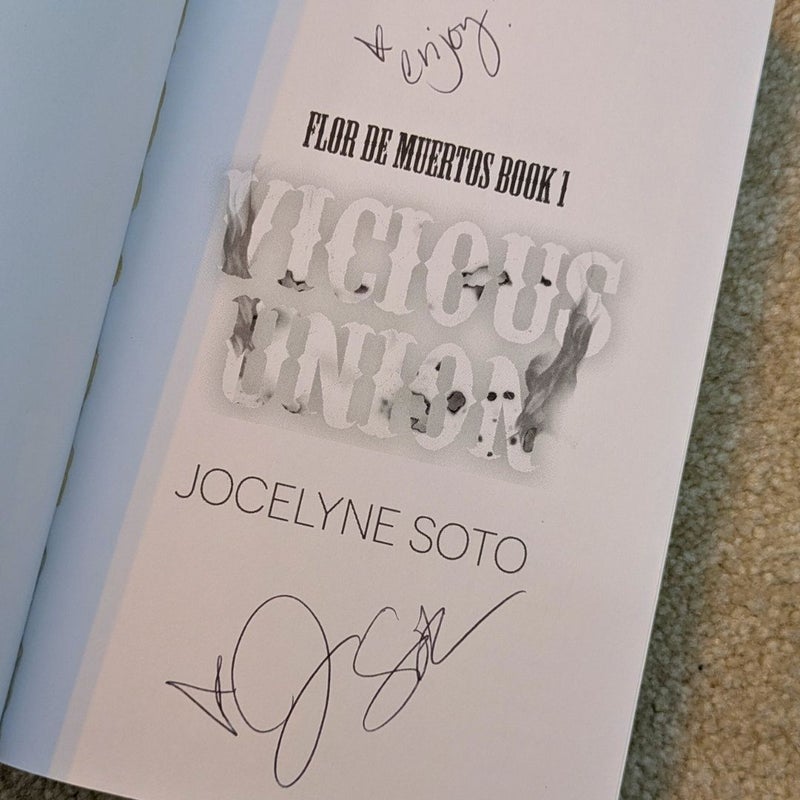 Vicious Union Signed