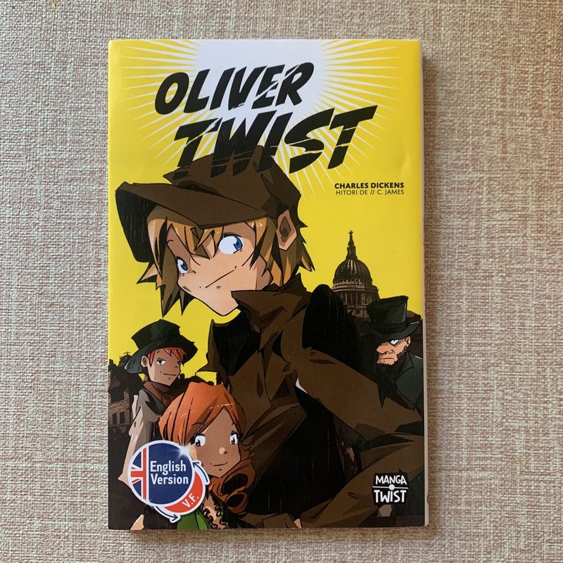 French & English Oliver Twist Manga