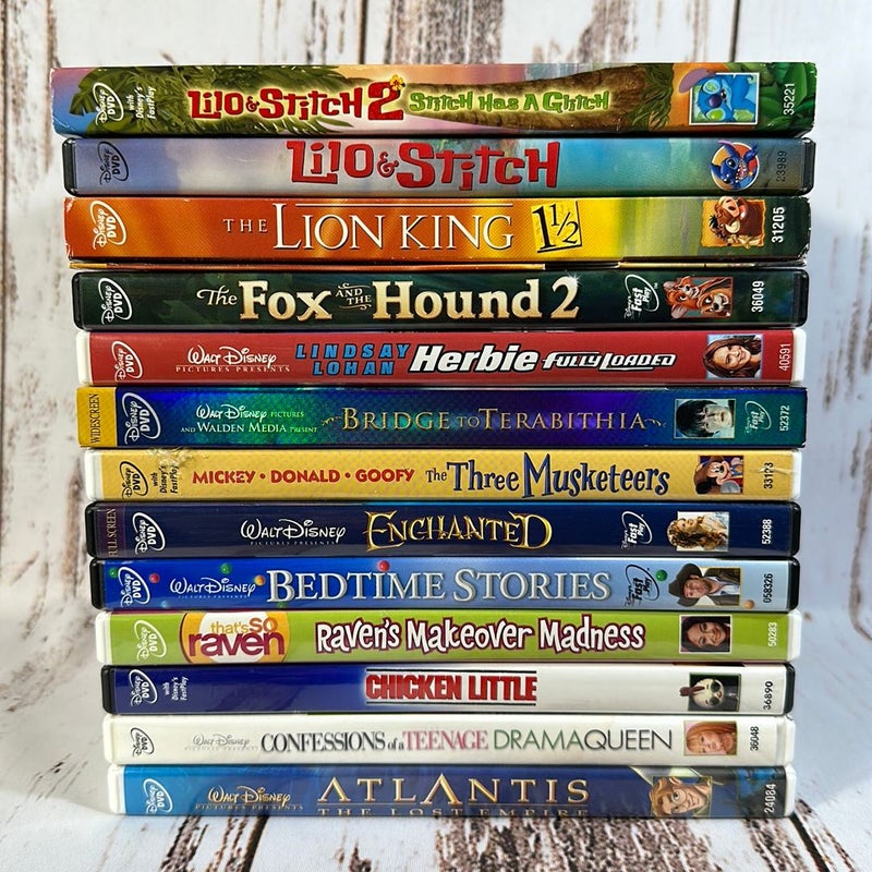 (26) Disney Pixar DVD Lot