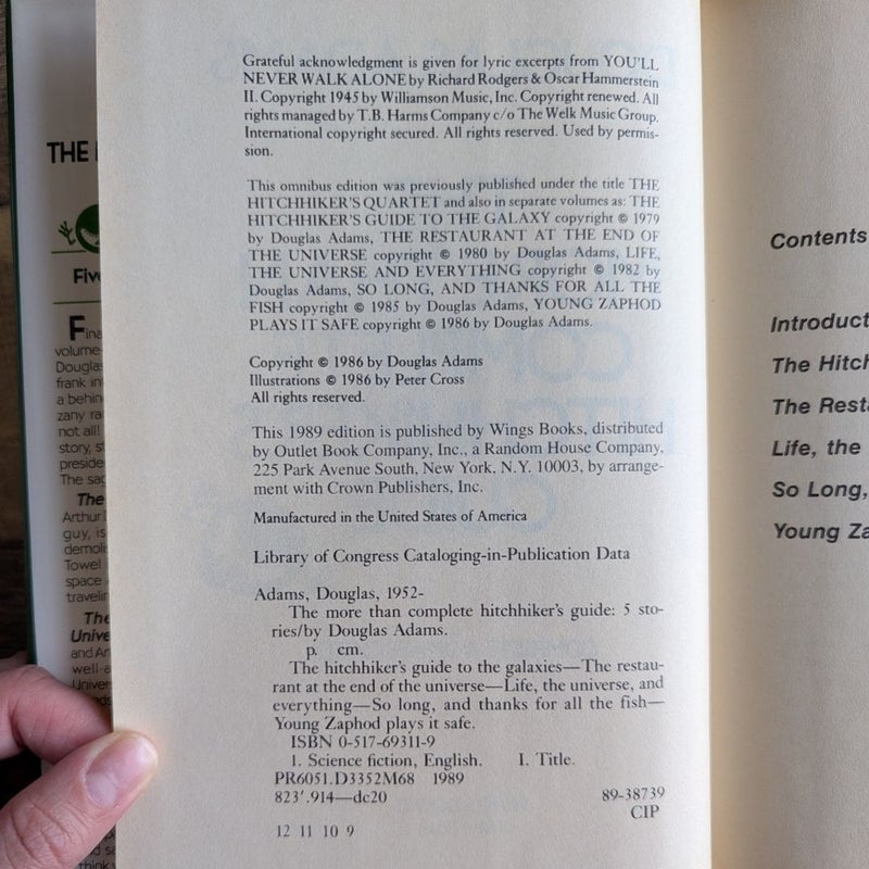 The More Than Complete Hitchhiker's Guide