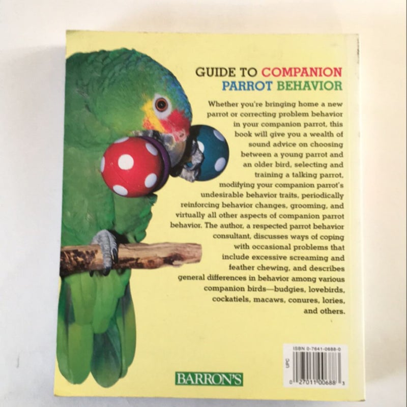 Guide to Companion Parrot Behavior