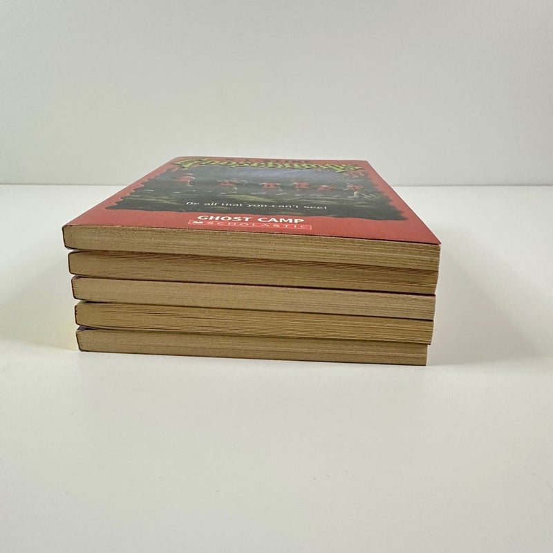 Goosebumps Book Bundle, 5 Books