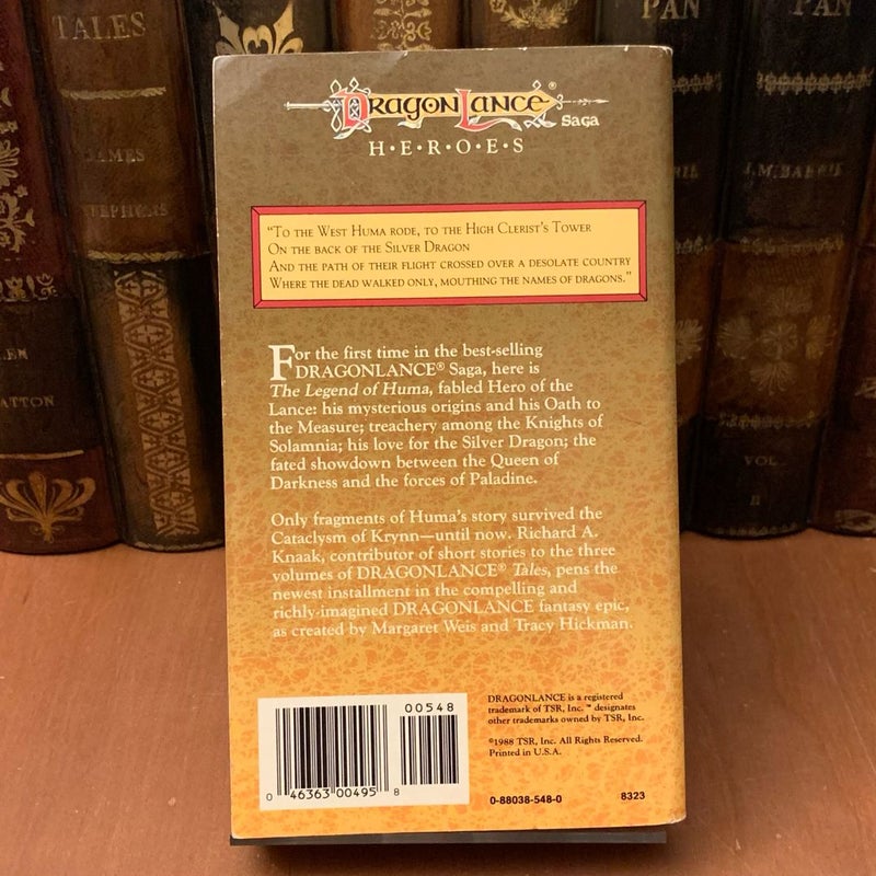 Vintage DragonLance: The Legend of Huma, Heroes 1