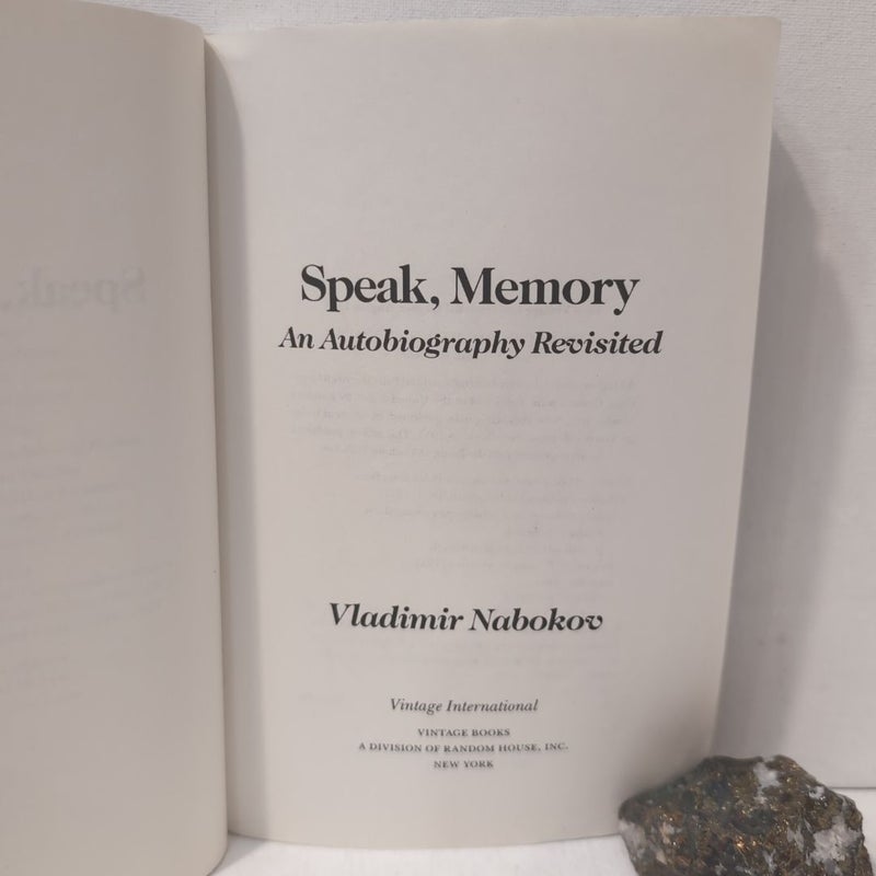Speak, Memory