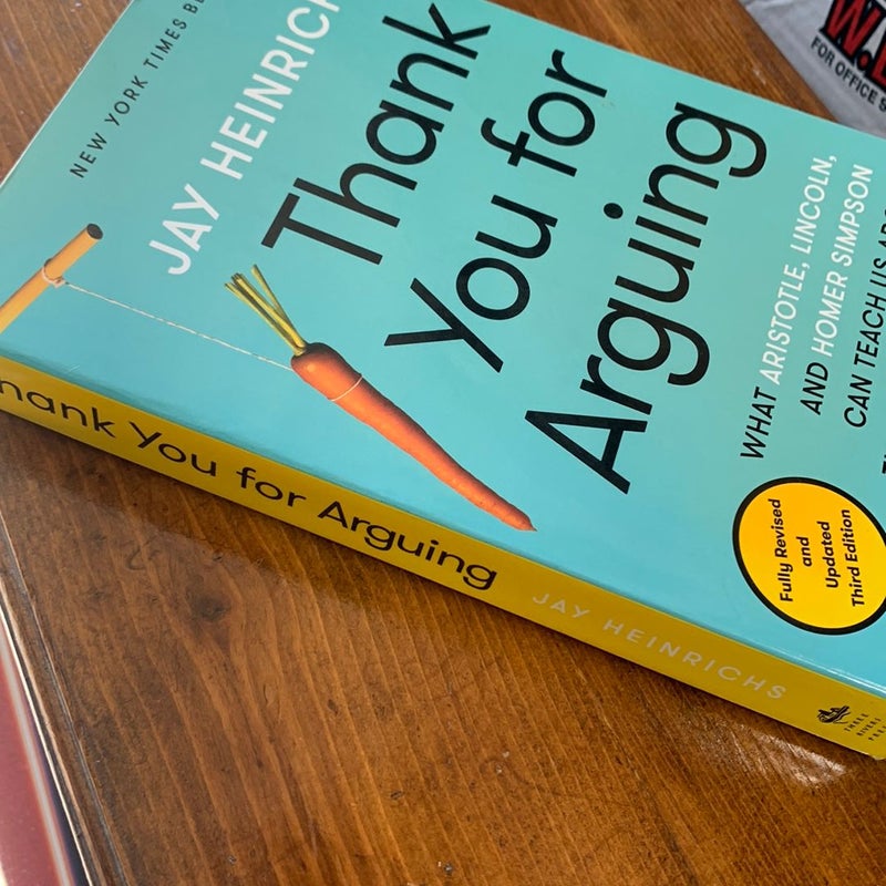 Thank You for Arguing, Third Edition