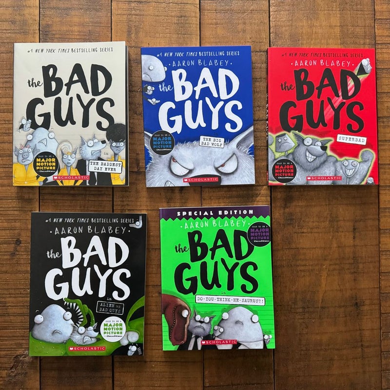 The Bad Guys Even Badder Box Set (the Bad Guys #6-10)