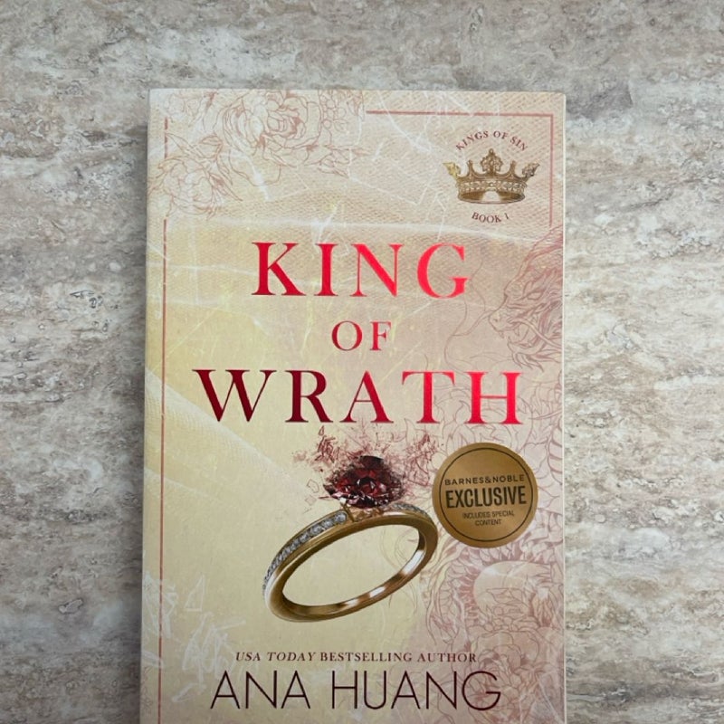 Signed King Of Wrath Barnes and Nobel Exclusive