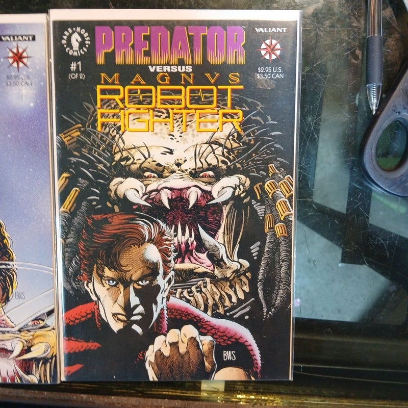 Predator. Vs Robot Fighter set