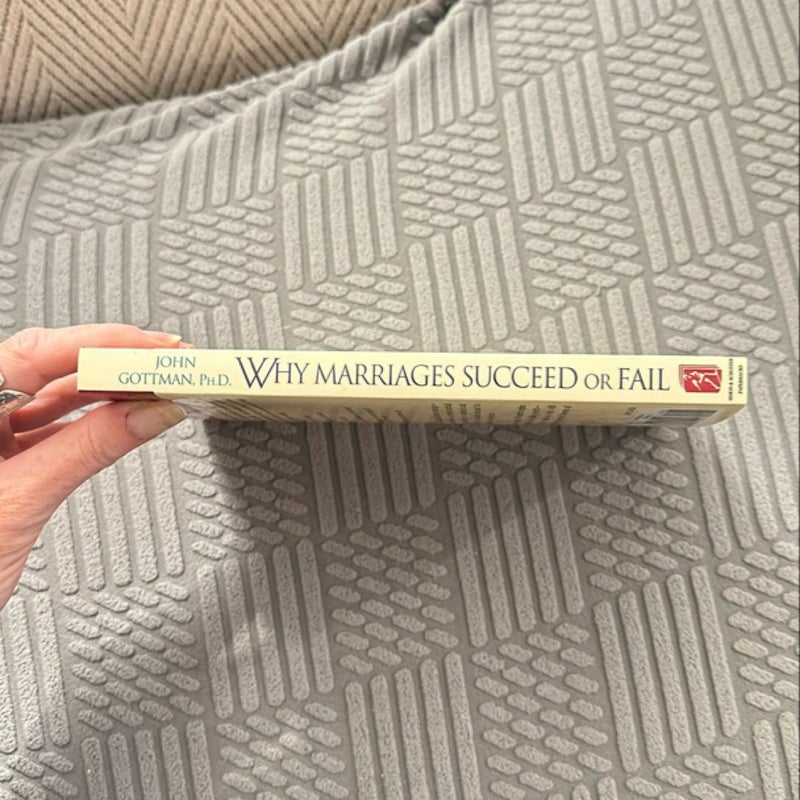 Why Marriages Succeed or Fail