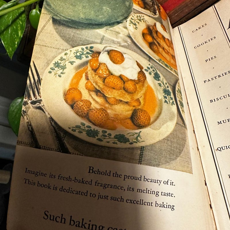 ALL ABOUT HOME BAKING by Consumer Service Department, General Foods 1936 Book