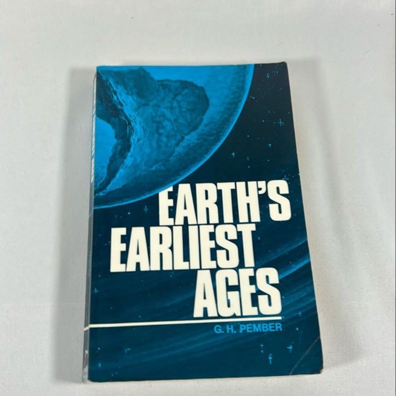 Earth's Earliest Ages and Their Connection with Modern Spiritualism and Theosophy