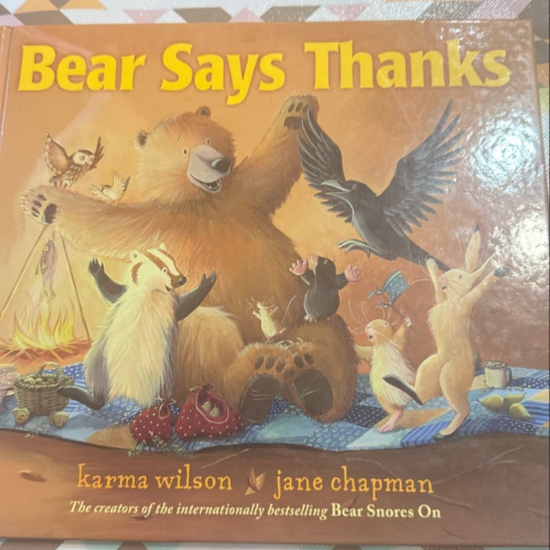 Bear Says Thanks