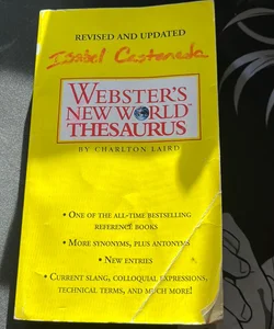 Webster’s New World Thesaurus 