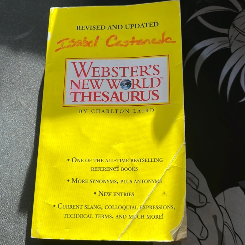 Webster’s New World Thesaurus 