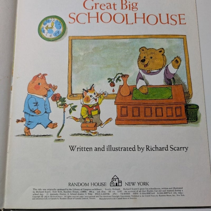 Richard Scarry's Great Big Schoolhouse