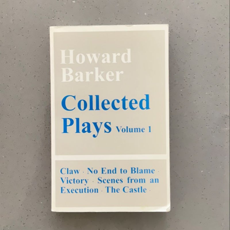 Collected Plays