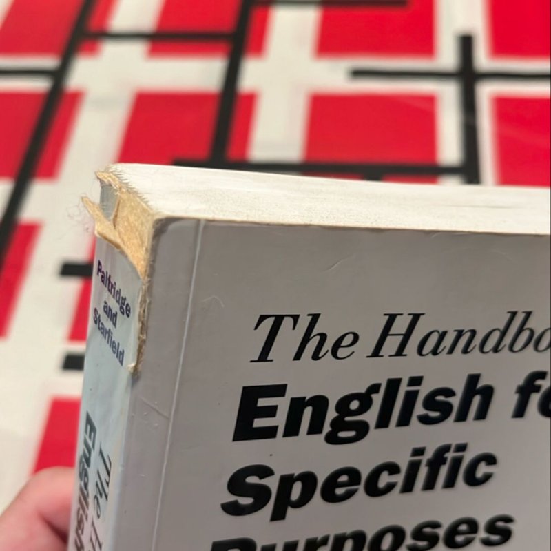 The Handbook of English for Specific Purposes