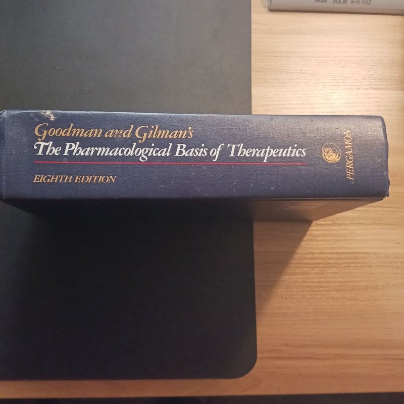 The Pharmacological Basis of Therapeutics by Goodman and Gilman's,  Hardcover | Pangobooks