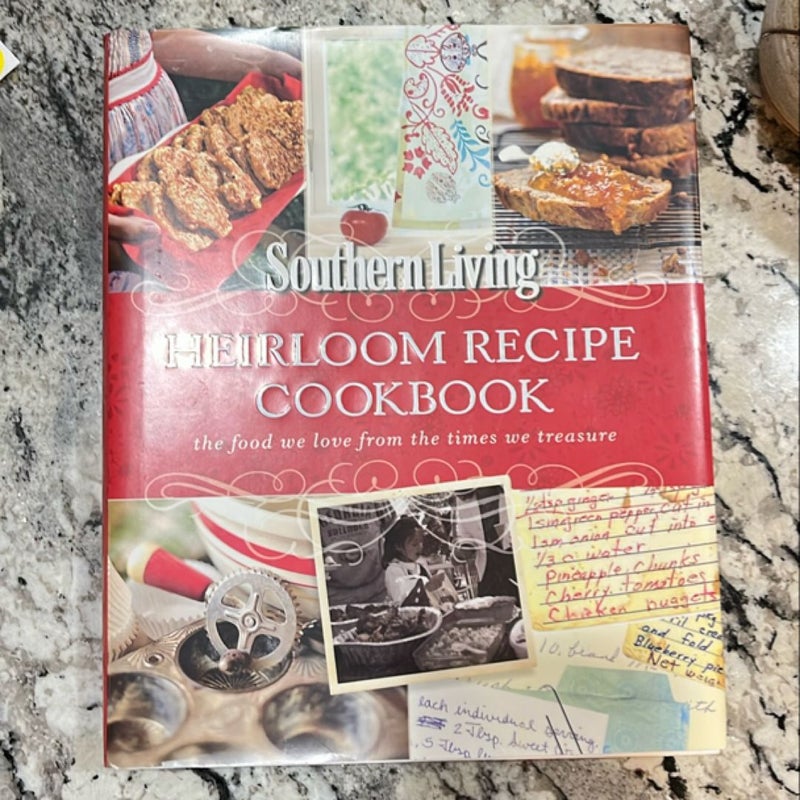 Southern Living Heirloom Recipe Cookbook