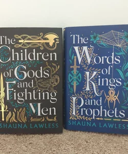 The Children of Gods and Fighting Men & The Words of Kings and Prophets Signed Set