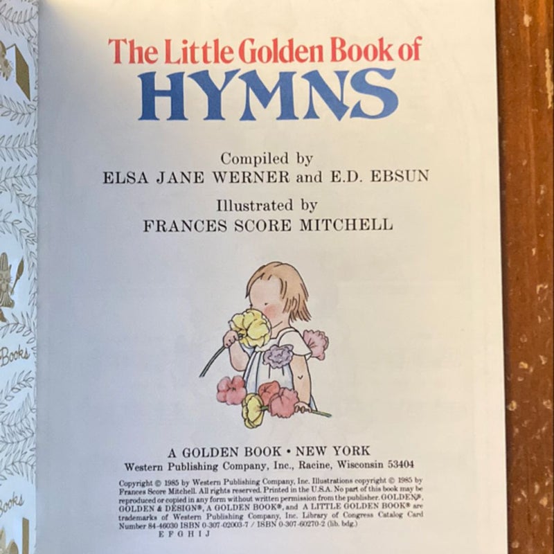The Little Golden Book of Hymns