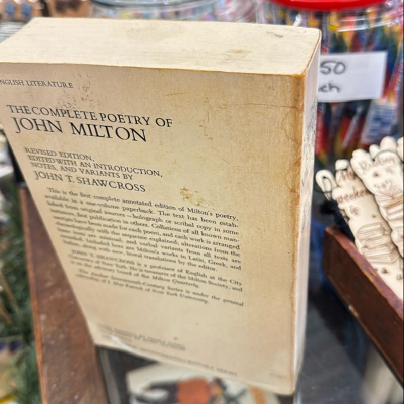 The Complete Poetry of John Milton