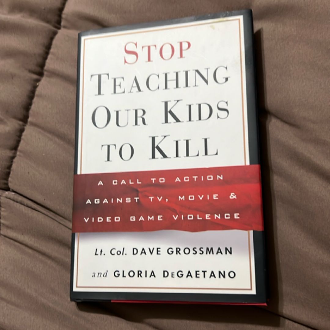 Stop Teaching Our Kids to Kill