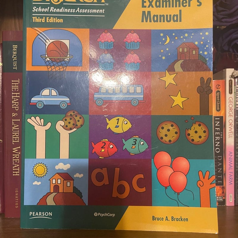 Bracken: School readiness assessment | Third edition 