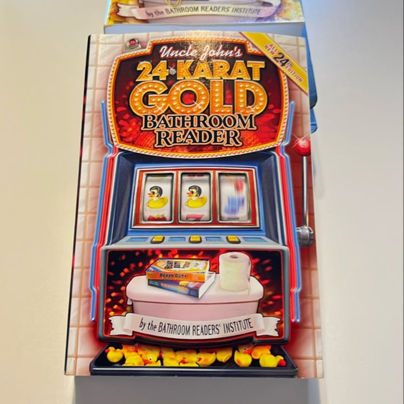 Uncle John's 24-Karat Gold Bathroom Reader