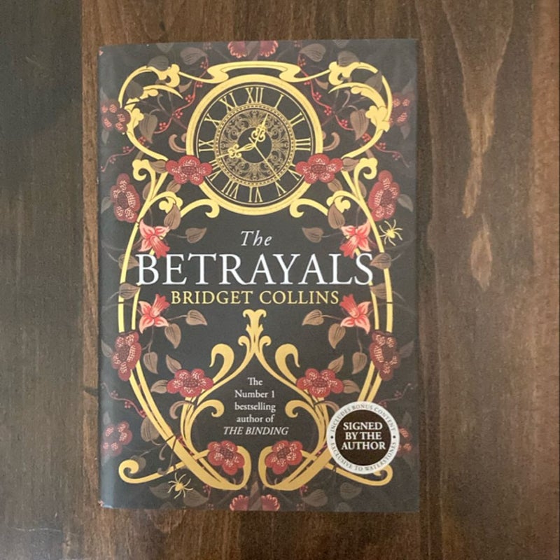 The Betrayals SIGNED Waterstones Exclusive