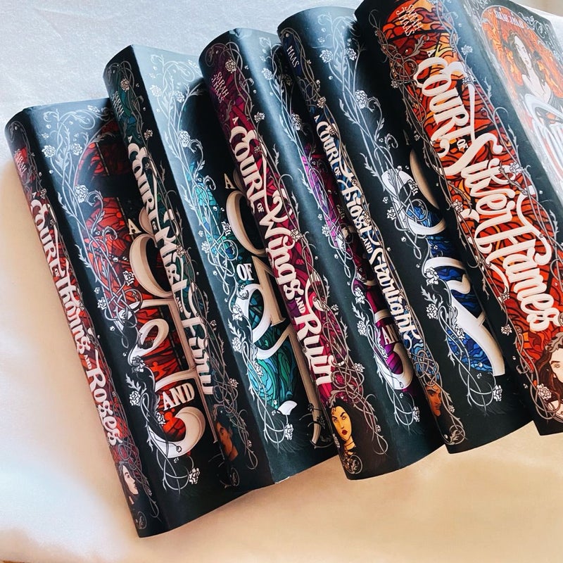 Nerdy Ink ACOTAR Dust Jackets