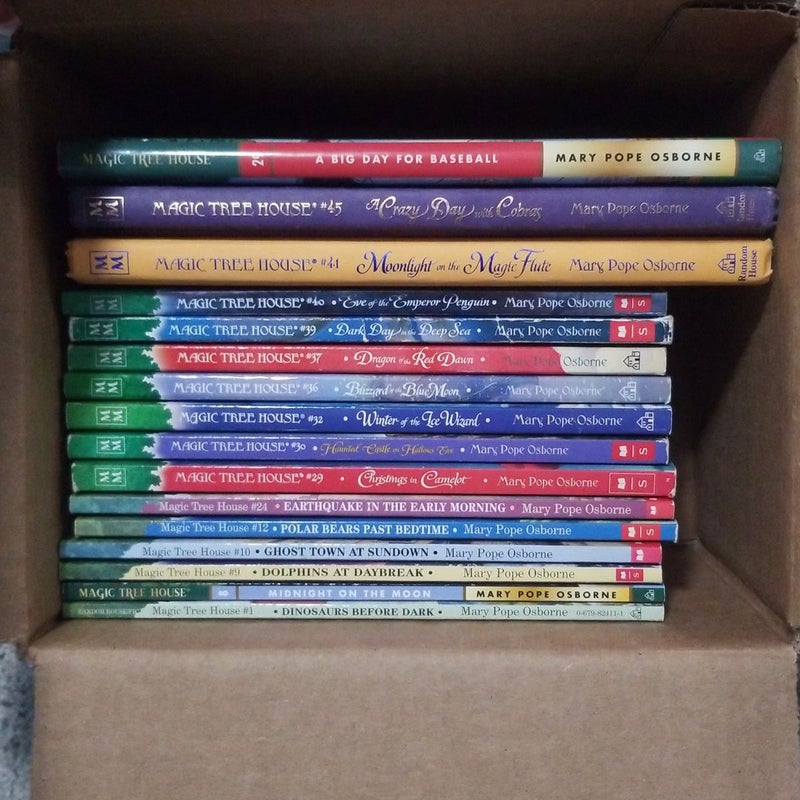 Magic Tree House book lot of 17