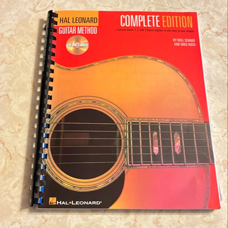 Hal Leonard Guitar Method, Second Edition - Complete Edition Books 1, 2 and 3 Together in One Easy-To-Use Volume! Book/Online Audio