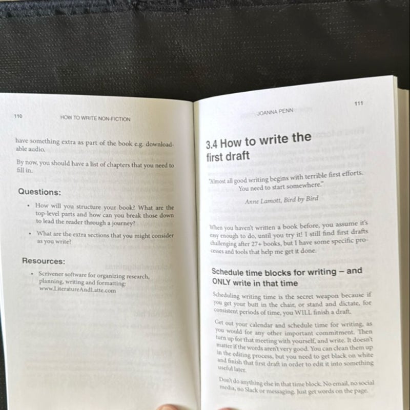 How to Write Non-Fiction