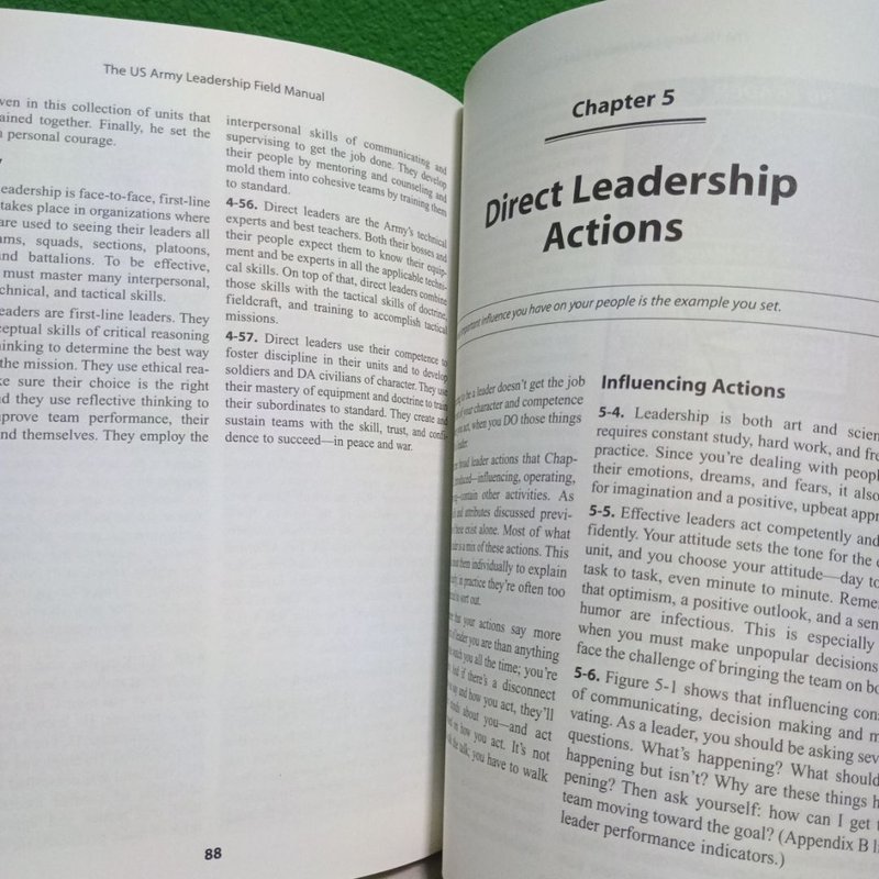 The U. S. Army Leadership Field Manual by The Center for Army Leadership