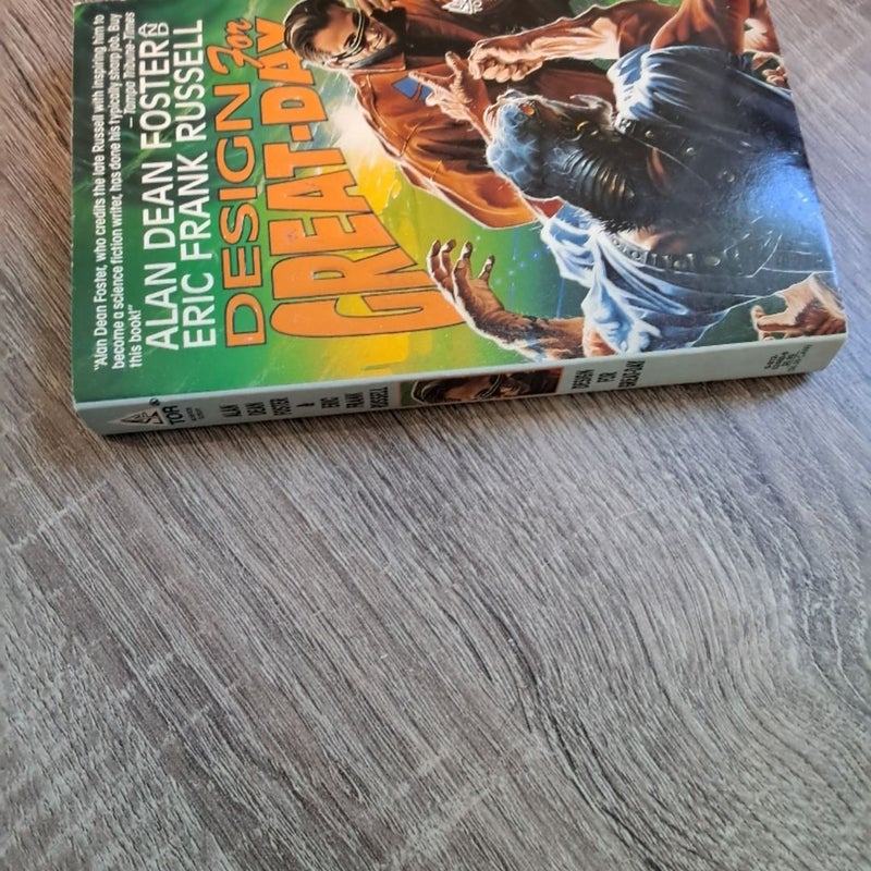 Design For Great Day By Alan Dean Foster And Eric Russell 1996 Tor Paperback 