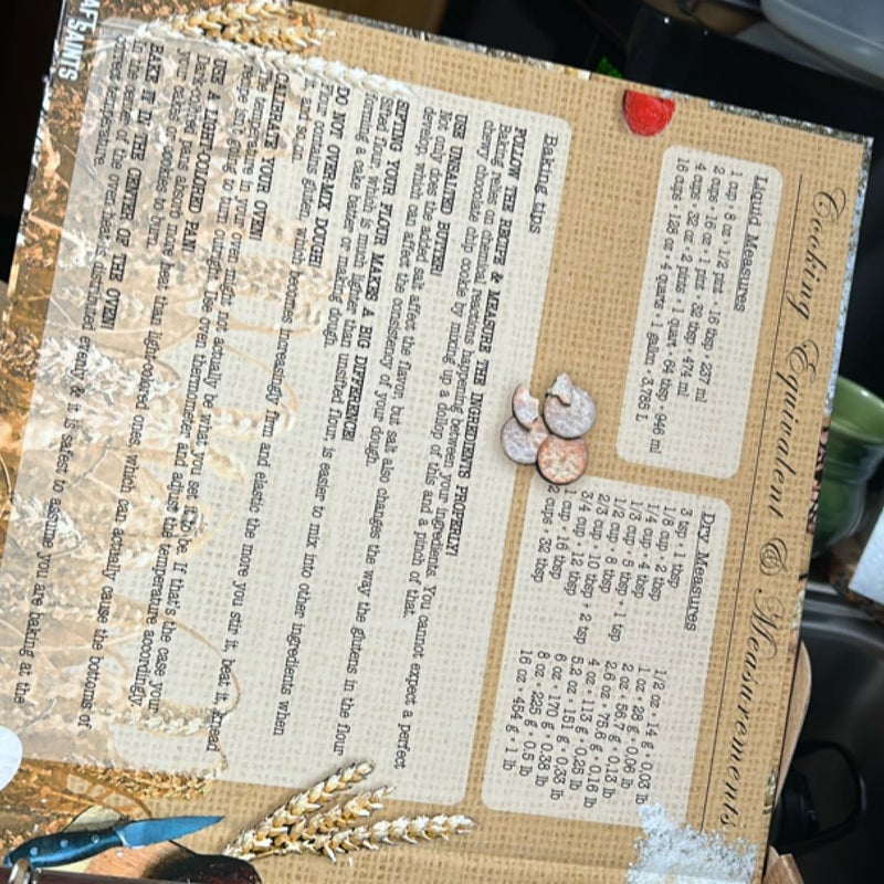 DIY recipe book 