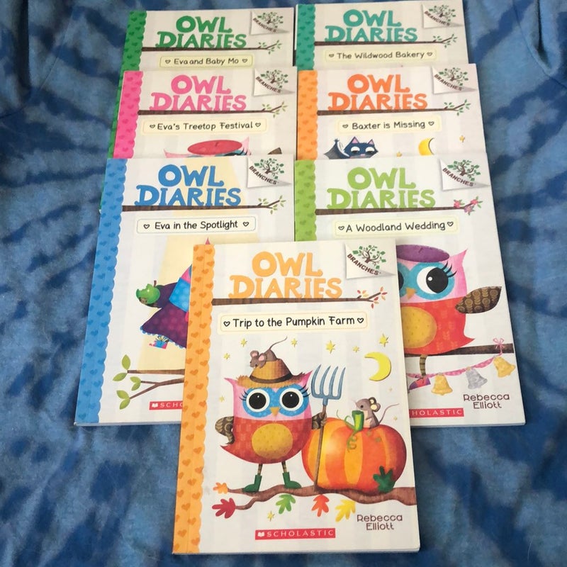 Owl Diaries - 7 book set