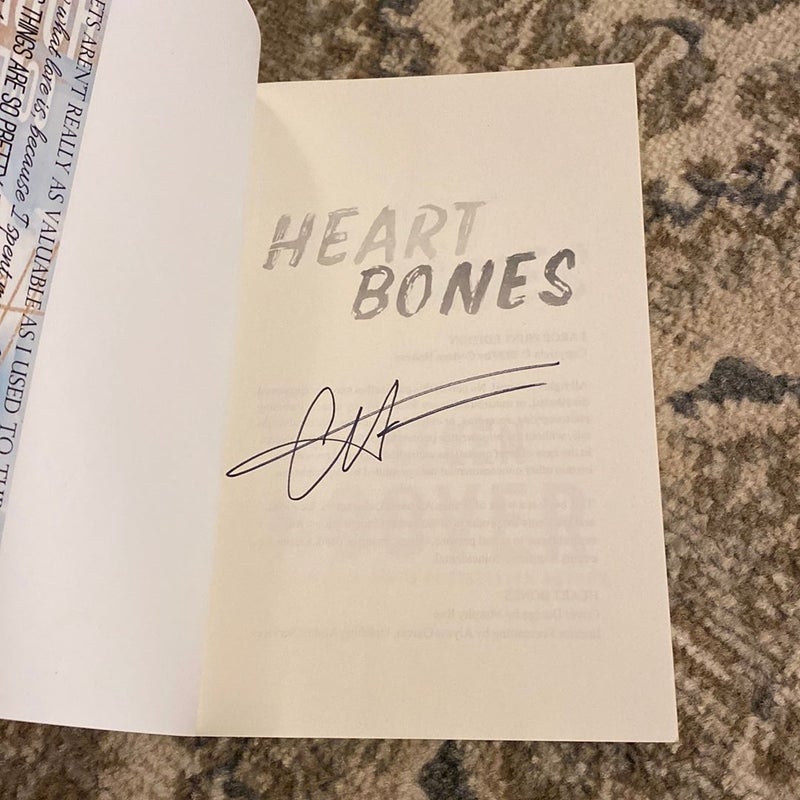 Heart Bones (Signed)