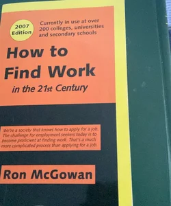 How to Find Work