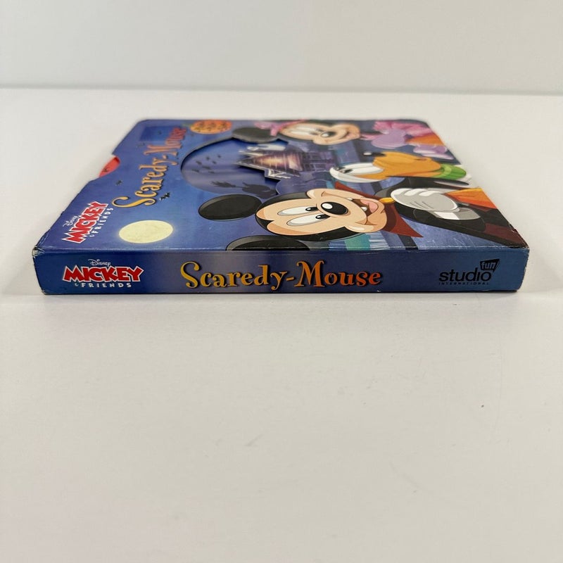 Disney Mickey & Friends Scaredy-Mouse Interactive Book (Board Book)