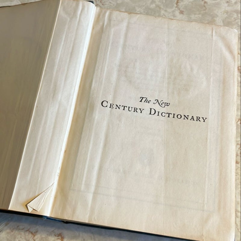 The New Century Dictionary (1931)