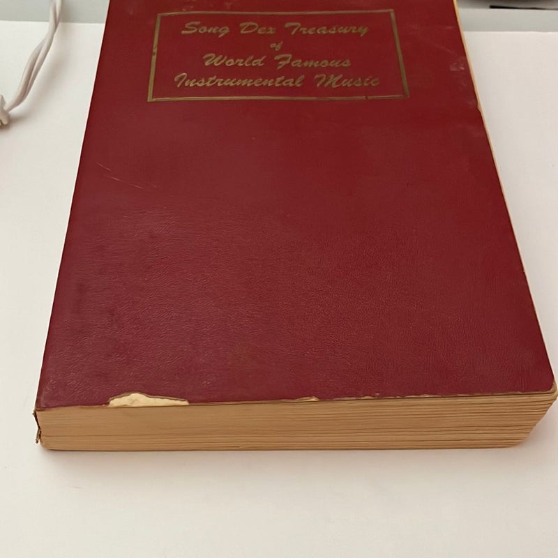 Vintage Song Dex Treasury of World Famous Instrumental Music