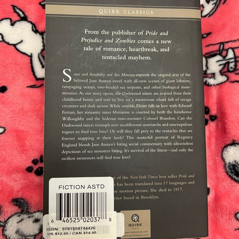 Sense and Sensibility and Sea Monsters