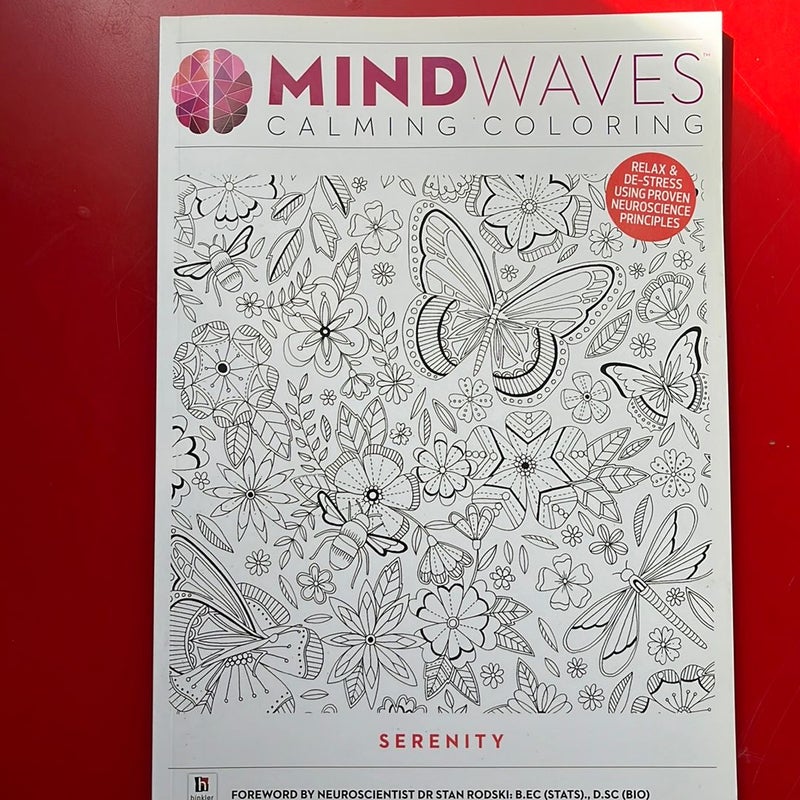Mind Waves Calming Coloring Book