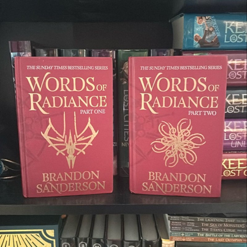 Words of Radiance Part One & Part Two FAIRYLOOT