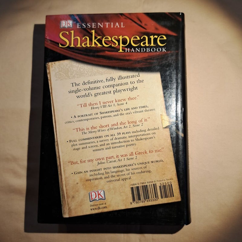 Essential Shakespeare Handbook