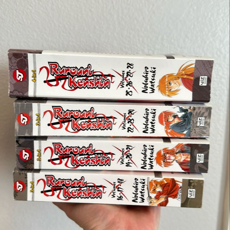 Rurouni Kenshin BUNDLE OMNIBUS VOL. 16-28